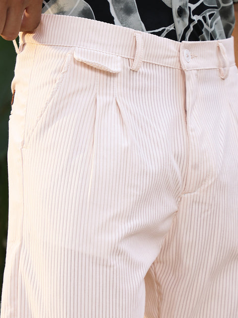 Hooked Corduroy Tailored Trousers