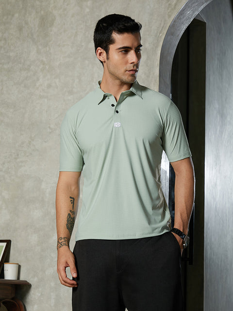 STARCAST Seamless Cuboid Polo T-Shirt
