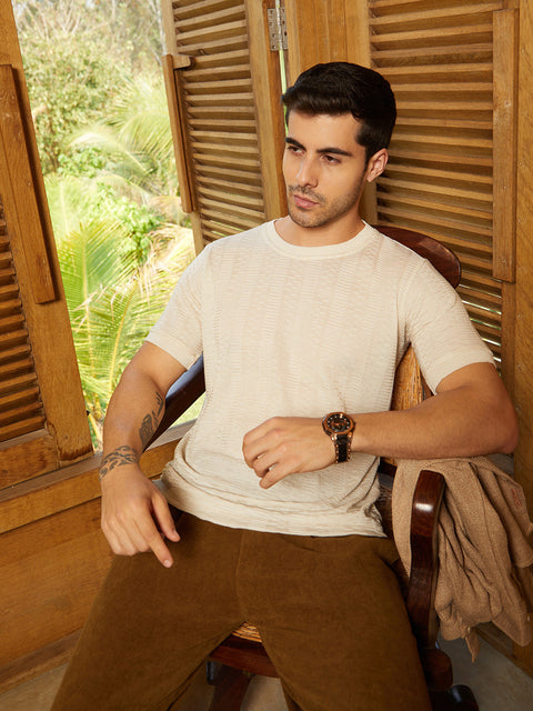 Game Face Dash-Ribbed T-Shirt