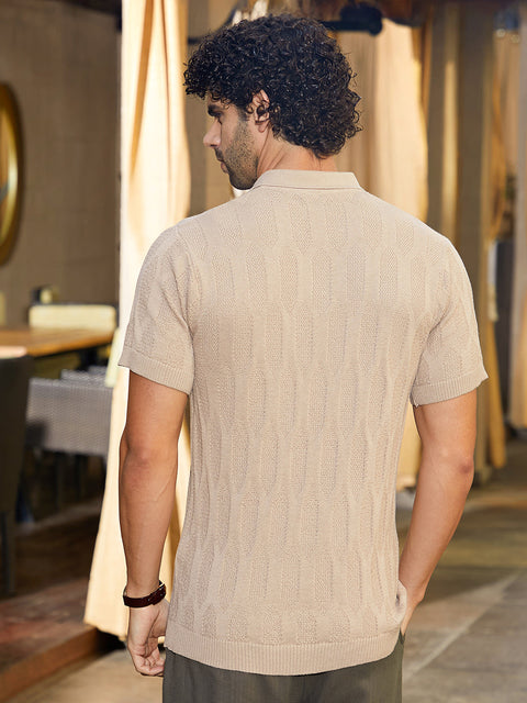 Behookd Webbing-Tactile Polo T-Shirt