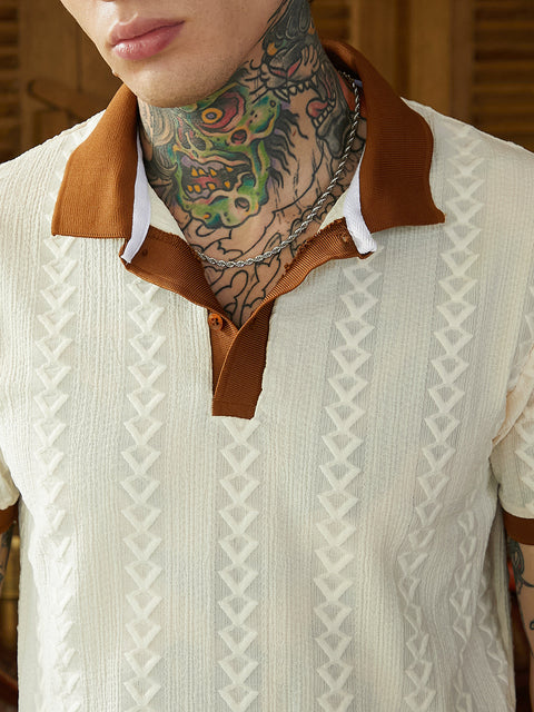 Face Card Arc-Tactile Polo T-Shirt