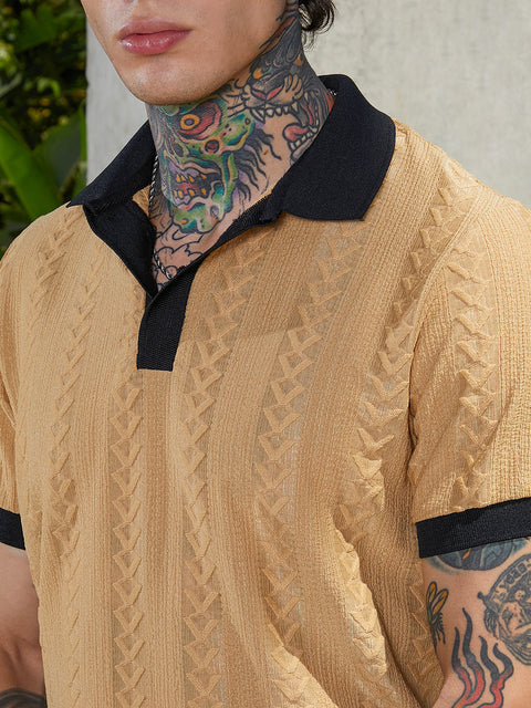 Face Card Arc-Tactile Polo T-Shirt