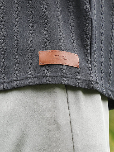 CAHOOT Spiralknot-Tactile Polo T-Shirt
