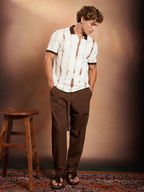 CAHOOT Tie-Dye Tactile Polo T-Shirt