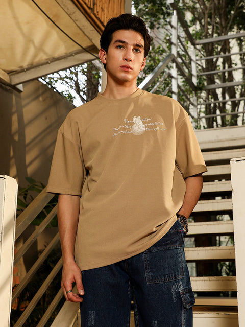 Hooked Boxy Mytho-Modernism T-Shirt