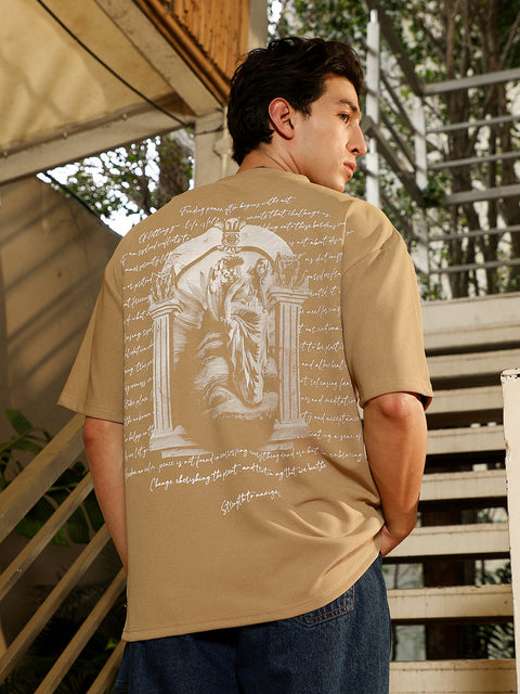 Hooked Boxy Mytho-Modernism T-Shirt