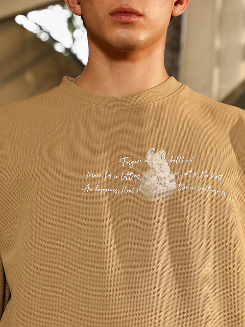Hooked Boxy Mytho-Modernism T-Shirt