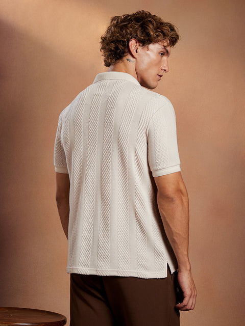 Behookd Bi-Panel Polo T-Shirt