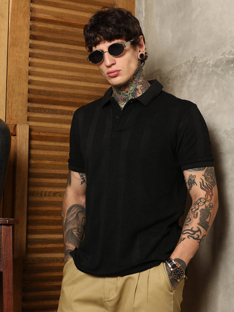 CAHOOT Bi-Panel Polo T-Shirt
