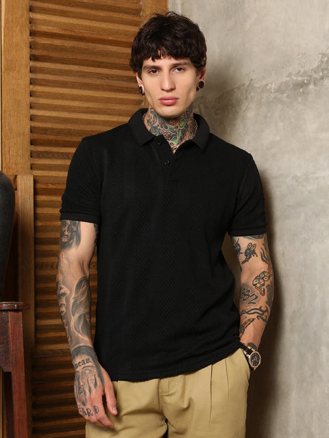 CAHOOT Bi-Panel Polo T-Shirt