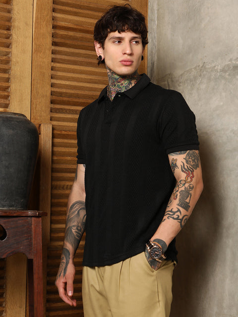 CAHOOT Bi-Panel Polo T-Shirt
