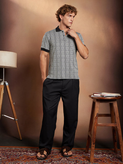 Behookd Optical-Illusion Polo T-Shirt