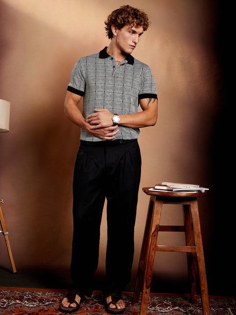 Behookd Optical-Illusion Polo T-Shirt