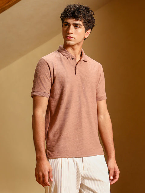 XYNG Spirit Weave Polo T-Shirt