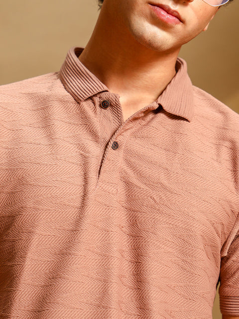 XYNG Spirit Weave Polo T-Shirt