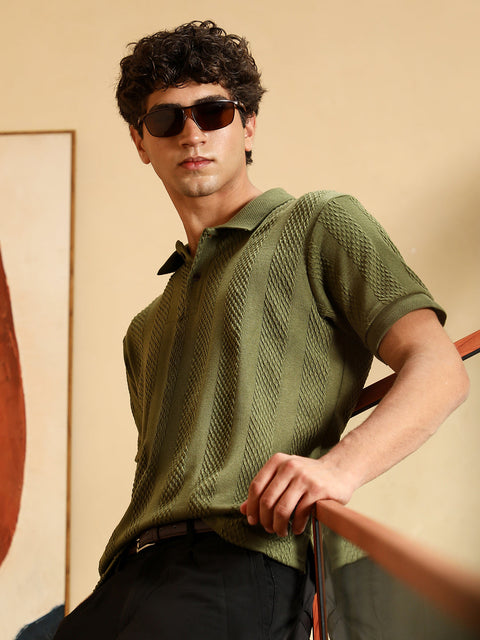 Behookd Bi-Panel Polo T-Shirt