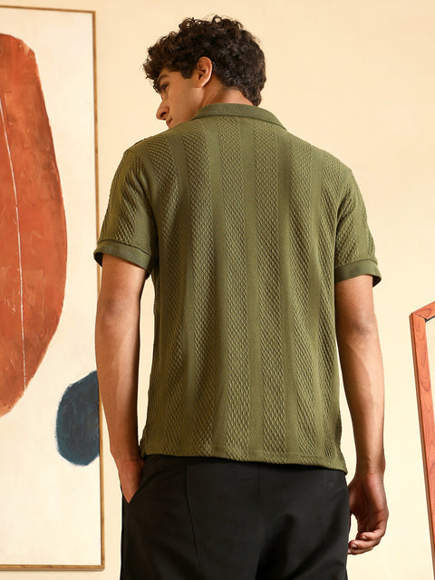 XYNG Bi-Panel Polo T-Shirt