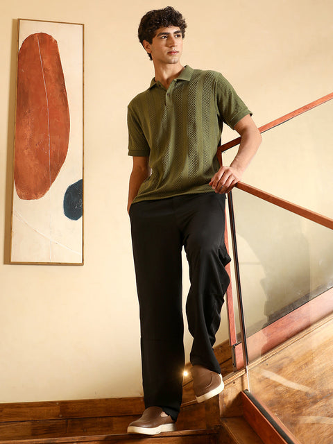 XYNG Bi-Panel Polo T-Shirt