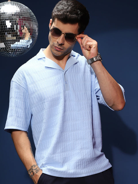 CAHOOT Bubble Cuban Polo T-Shirt