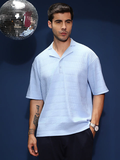 CAHOOT Bubble Cuban Polo T-Shirt