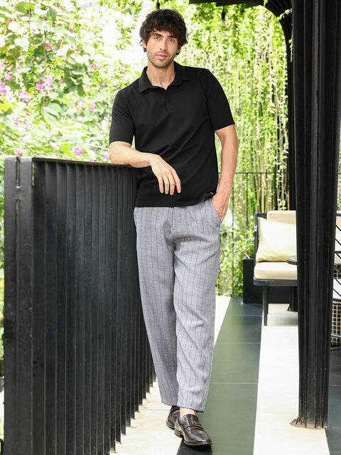 Iconic Everyday Seamless Lined Polo T-Shirt