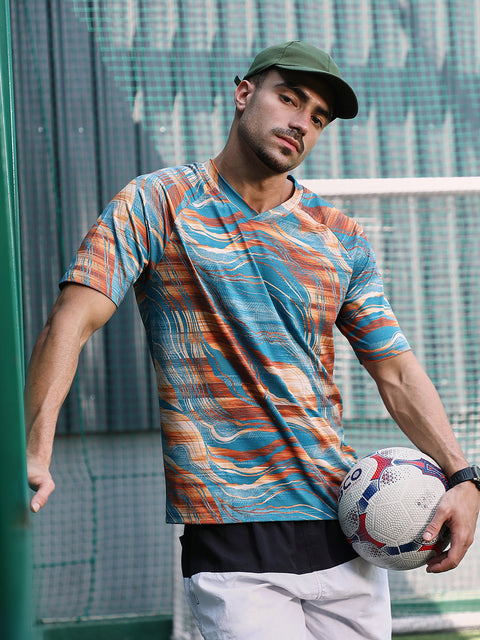 Known Lined-Dye Activewear T-Shirt