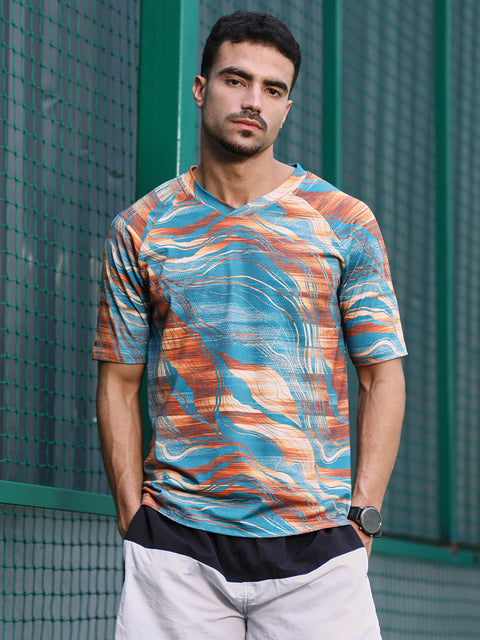 Known Lined-Dye Activewear T-Shirt