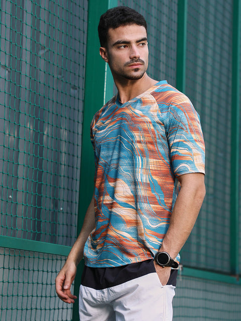 Known Lined-Dye Activewear T-Shirt