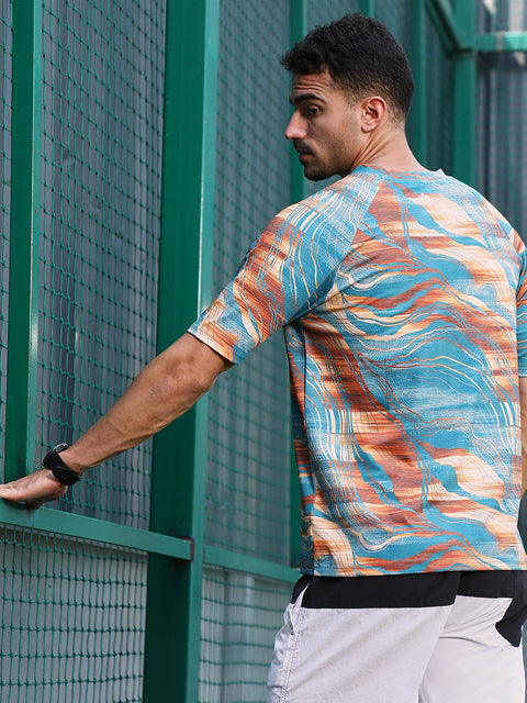 Known Lined-Dye Activewear T-Shirt