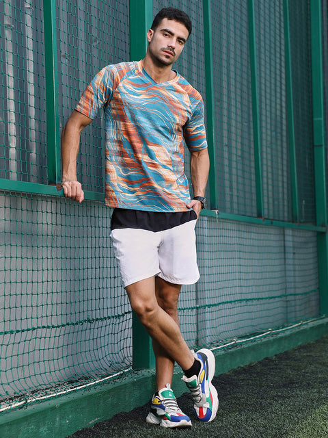 Known Lined-Dye Activewear T-Shirt