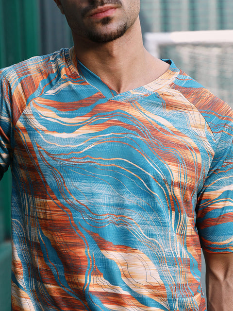 Known Lined-Dye Activewear T-Shirt