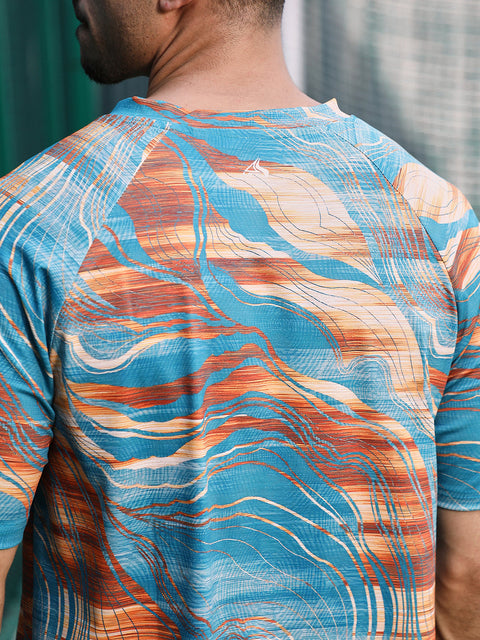 Known Lined-Dye Activewear T-Shirt