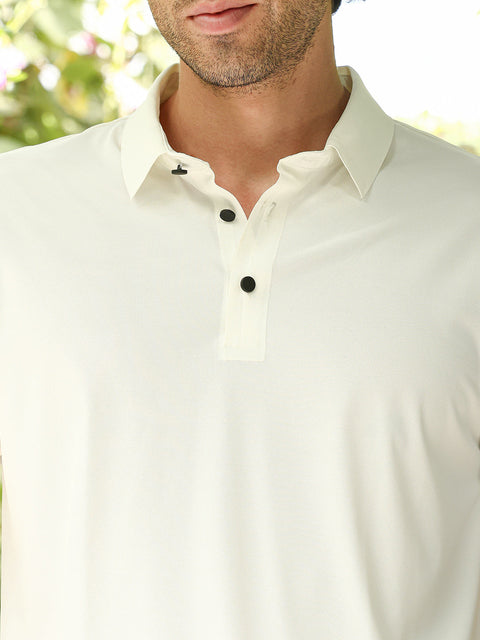 Iconic Everyday Seamless Touchgrain Polo T-Shirt