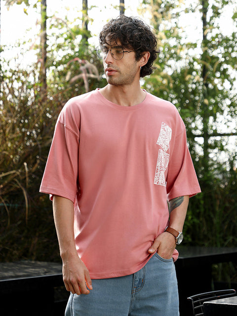 Runway Gods Animal-Farm Imprint Oversized T-Shirt