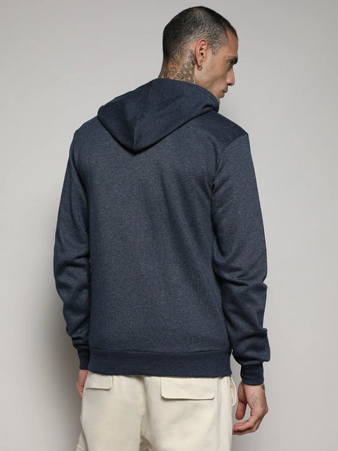 CTRL CLUB Zip-Front Hoodie With Contrast Drawstring