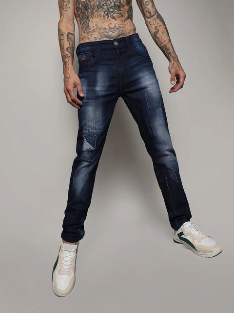 Just Be Distressed Denim Jeans