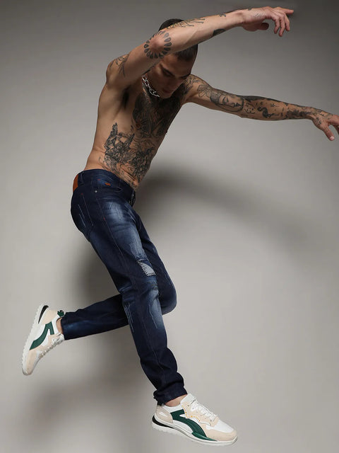 Just Be Distressed Denim Jeans