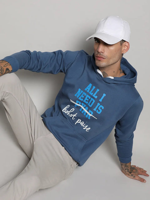 Hooked All I Need Hoodie With Kangaroo Pocket