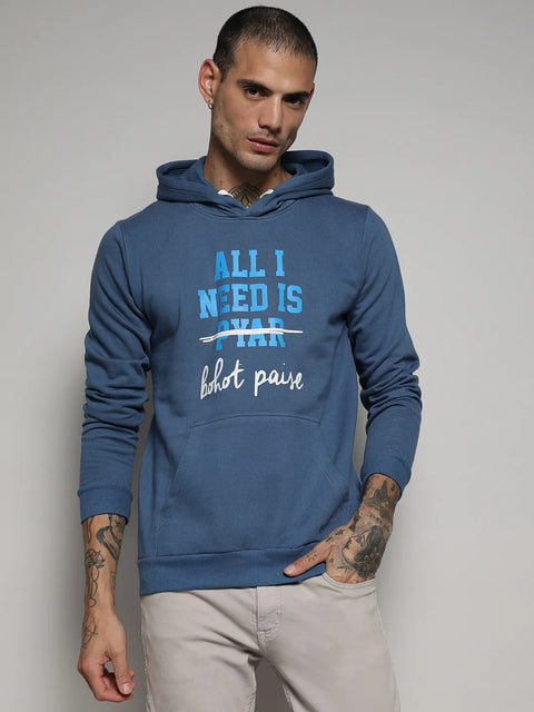 Hooked All I Need Hoodie With Kangaroo Pocket