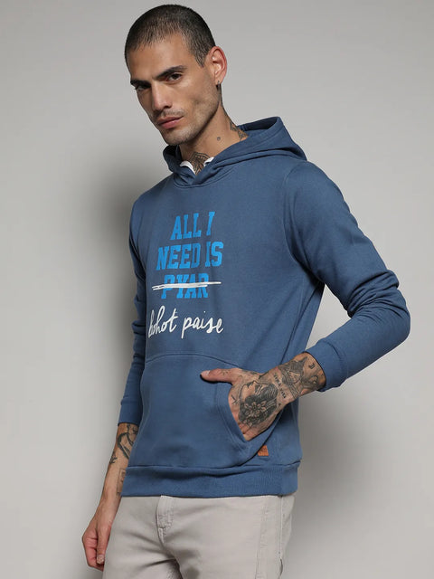 Hooked All I Need Hoodie With Kangaroo Pocket