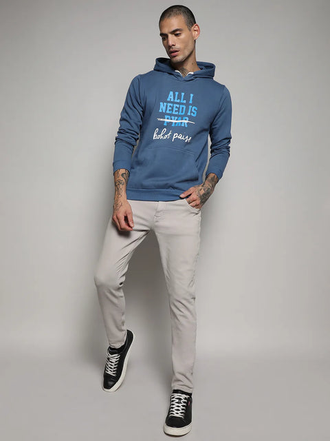 Hooked All I Need Hoodie With Kangaroo Pocket