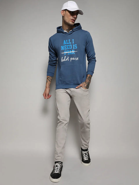 Hooked All I Need Hoodie With Kangaroo Pocket
