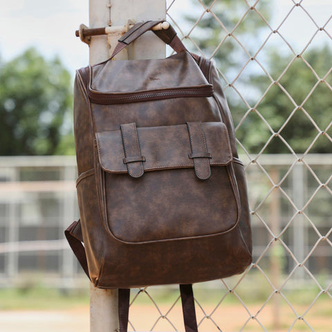 CAHOOT Men's The On-The-Go Backpack - Pecan Brown
