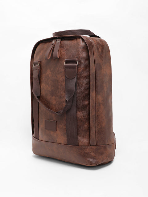 CAHOOT Men's The Daypack Backpack - Chocolate Brown
