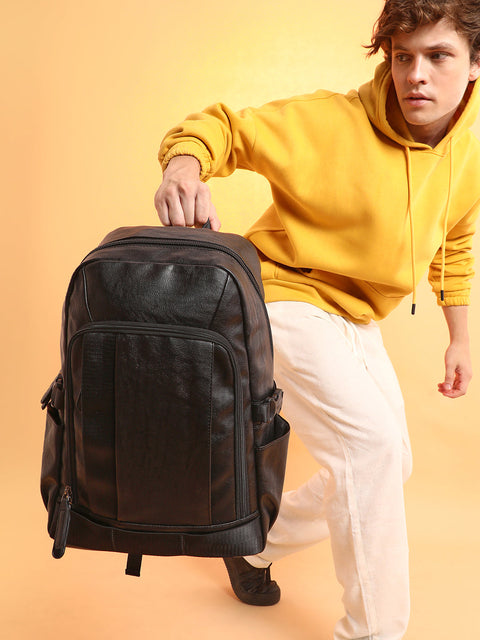 CAHOOT Men's The Globetrek Backpack - Obsidian Black
