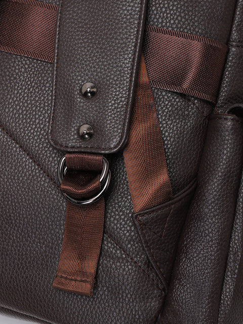 CAHOOT Men's The City Trek Backpack - Coffee Brown