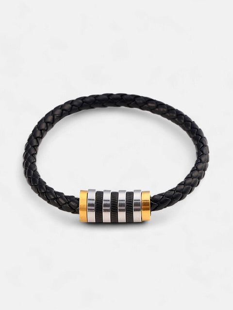 Chaos - The Braided Leather Bracelet