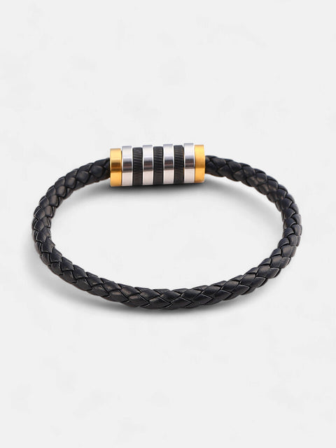 Chaos - The Braided Leather Bracelet
