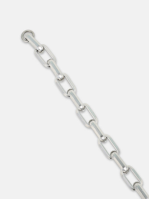 Chaos - The Industrial Link Bracelet - Metallic Silver