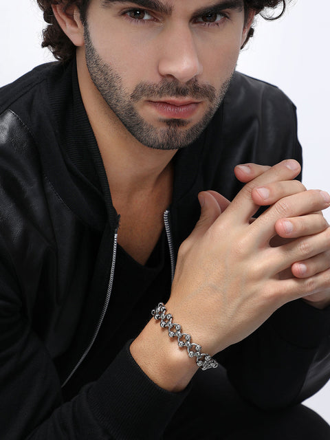 Chaos - The Astro Link Bracelet - Metallic Silver